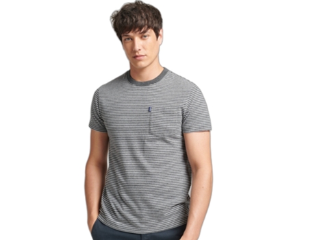 Camiseta para Hombre SUPERDRY (XL - Algodón - Multicolor)