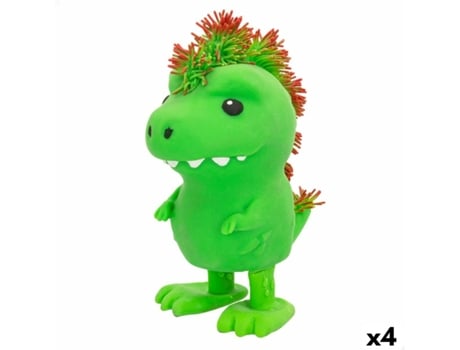 Peluche EOLO Jiggly Pets Dinosaurio 10 x 20,5 x 15 cm (Edad Mínima Recomendada: 4 años - 4 unidades)