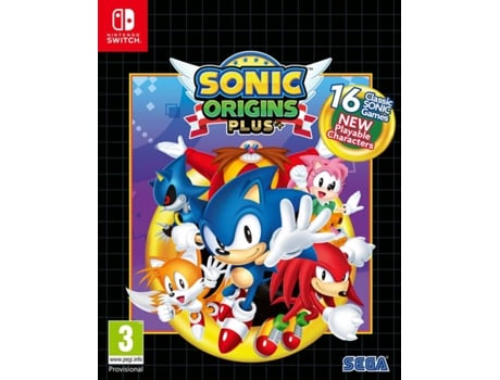 Juego Nintendo Switch Sonic Origins Plus