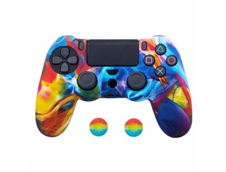 Carcasa para mando PS4 MOROROR Multicolor