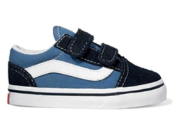 Zapatillas VANS Treinadores para Niños Old Skool V - Niños (19 - Azul)