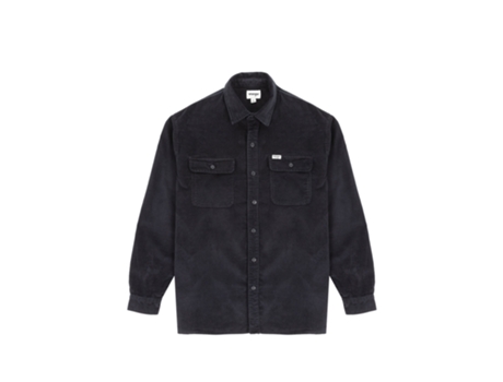 Camisa WRANGLER Bolsillo Flap Negro (M)