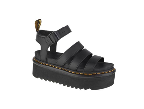 Sandalias DR MARTENS Material sintético Mujer (38 - Negro)