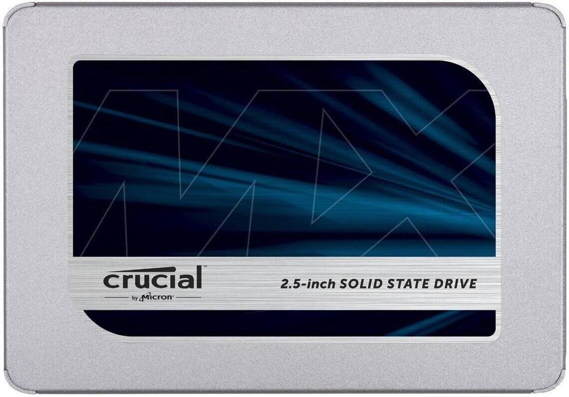 Disco SSD Interno CRUCIAL MX500 1TB (1 TB - SATA - 560 MB/s)