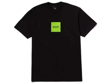 Camiseta de Hombre HUF Corta Negro (M)