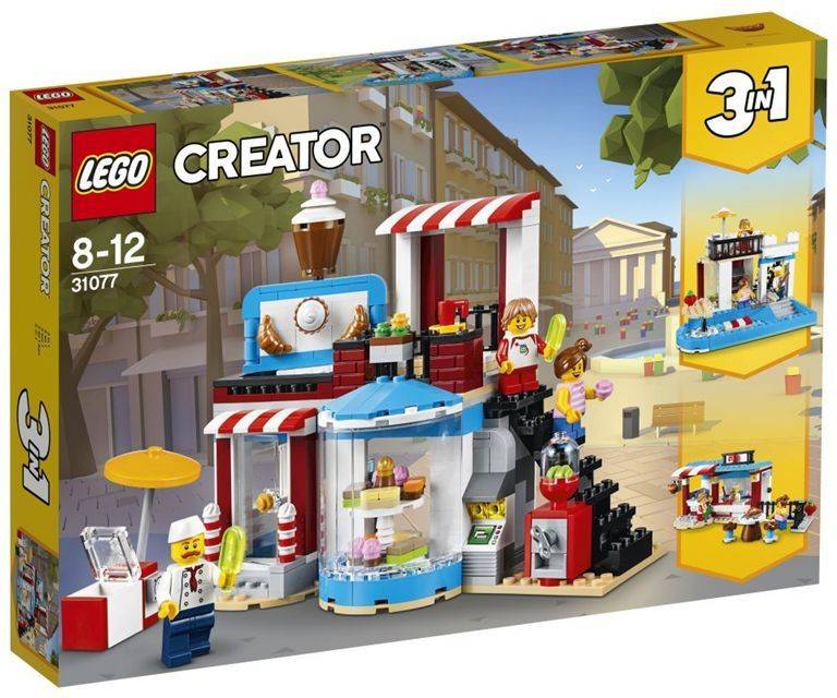 LEGO Creator 3 en 1: Sorpresas dulces modulares - 31077 (Edad Mínima: 8 - 396 Piezas)