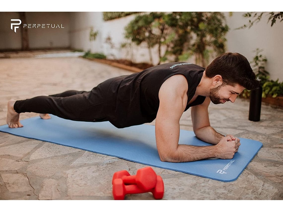Esterilla De Yoga Y Pilates Antideslizante De 10mm Perpetual Con