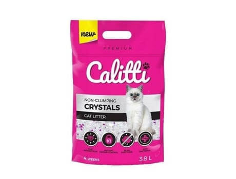 Arena para Gatos CALITTI Crystal 3,8 L