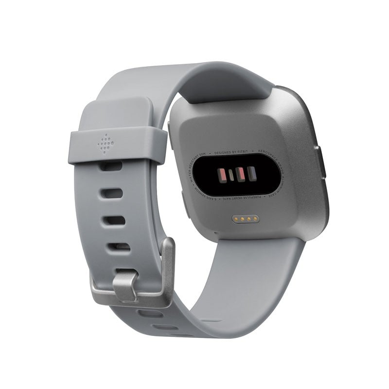 Reloj deportivo FITBIT Versa (Bluetooth - 4 días de autonomía - Pantalla táctil - Plata)