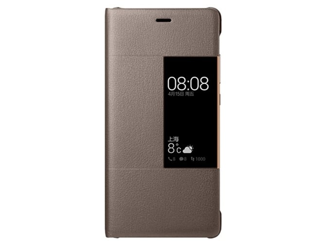 Funda HUAWEI P9 Flip View Marrón