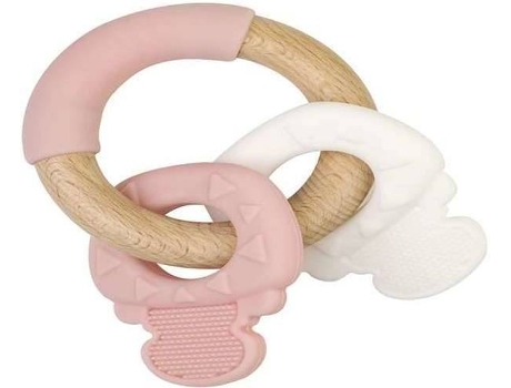 Muñeco SARO Nature Toy Llaves Rosa (3 años)