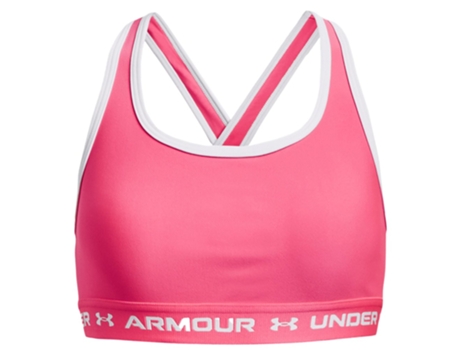 Top Suporte de Niña para Fitness UNDER ARMOUR Superior Crossback Solid Rosa (10/12 Años)