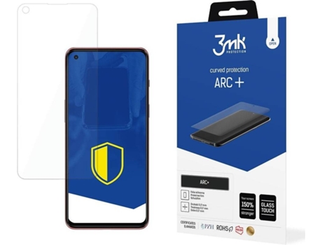 Protector Cristal Templado Oneplus Nord 2 5G 3MK Arc Plus