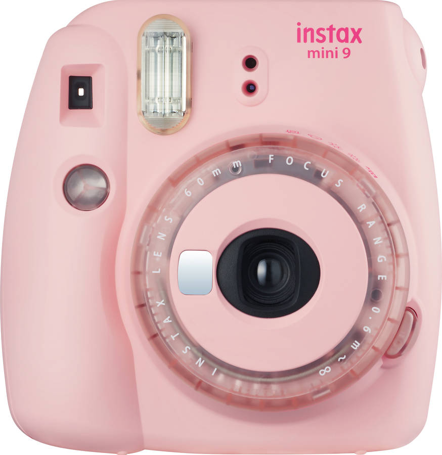 Cámara Instantánea FUJIFILM Instax Mini 9 Clear Rosa