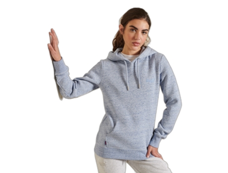 Sudadera SUPERDRY Algodón Mujer (38 - Azul)