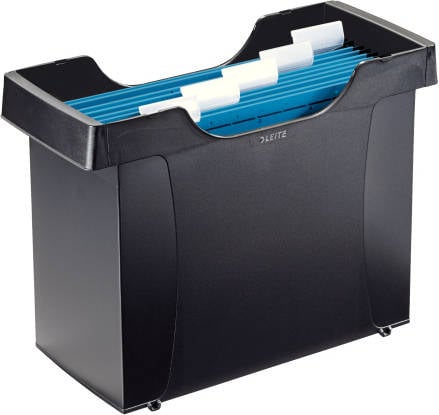 Archivador LEITZ 19930095 (Negro - 39.5x17x27.3cm - A4 - Poliureteno)