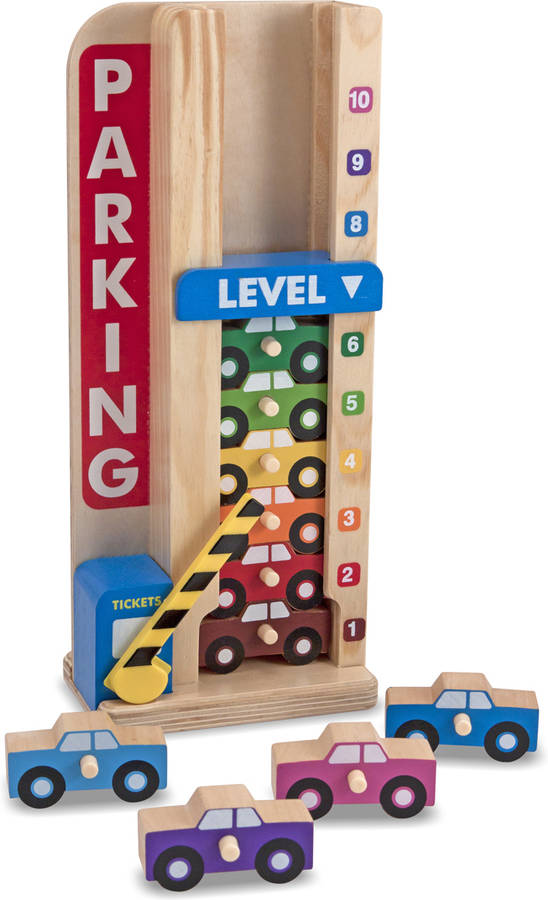 Juguete Educativo MELISSA & DOUG Stack & Count Parking Garage