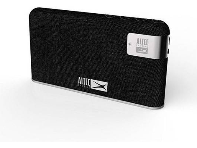 Altavoz Bluetooth ALTEC LANSING Stone (Negro - 10 W - Alcance: 10 m - Autonomía: 6 h)