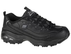 Zapatillas Deportivas SKECHERS Dlites Fresh Start (Negro - Gamuza Natural -35)