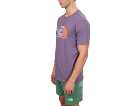 Camiseta de Hombre THE NORTH FACE Morado (XL)