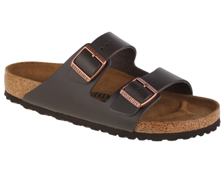 Zuecos Hombre BIRKENSTOCK (46 - Cuero Sintético - Marrón)