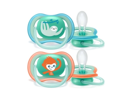 Pack 2 Chupetes PHILIPS AVENT 18m+ Ultra Air