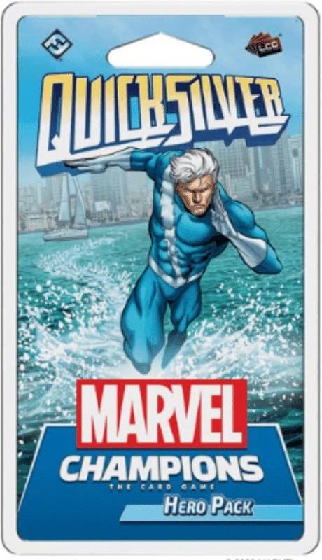 Fantasy Flight Games marvel champions hero pack quicksilver juego de cartas 14