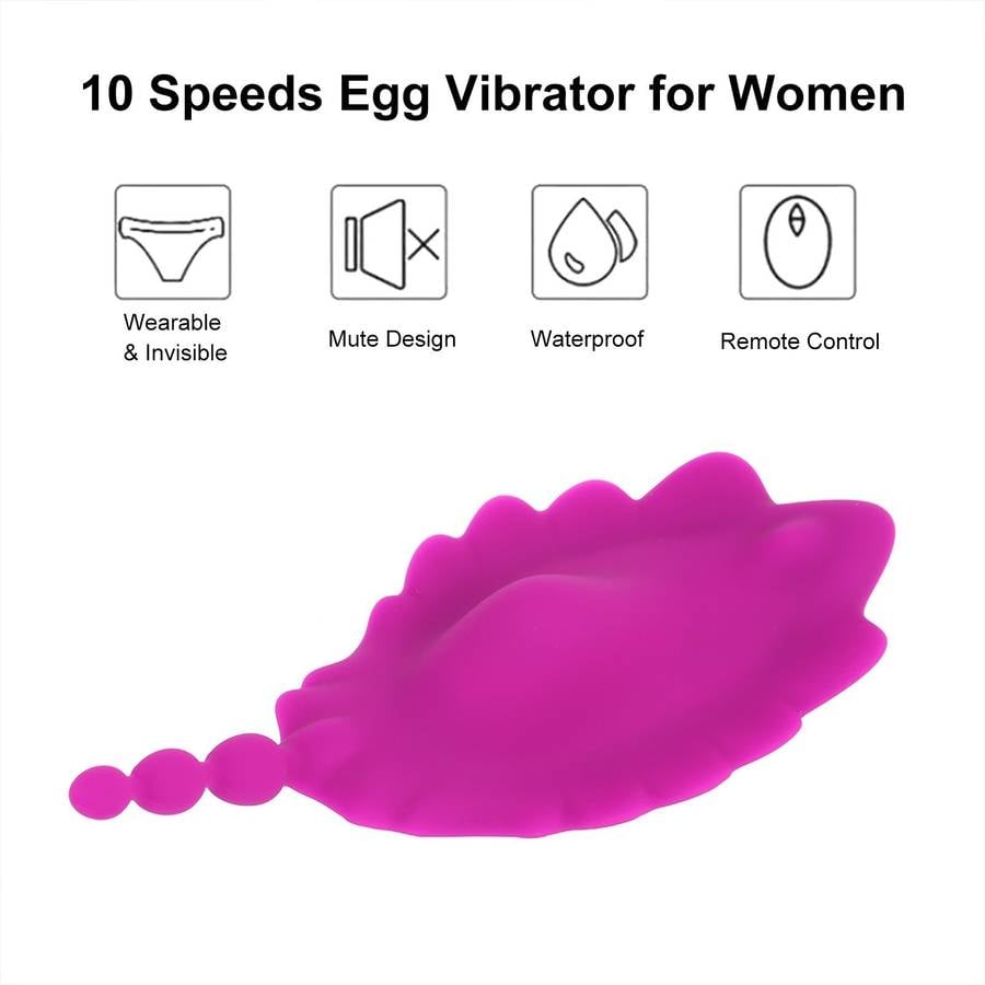 Vibrador OHPA Huevo (Morado - Silicona)