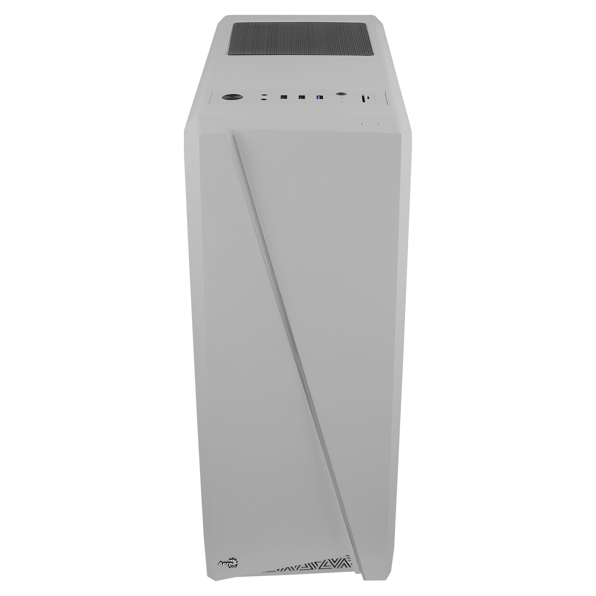 Caja PC AEROCOOL Cyclon (ATX Mid Tower - Blanco)