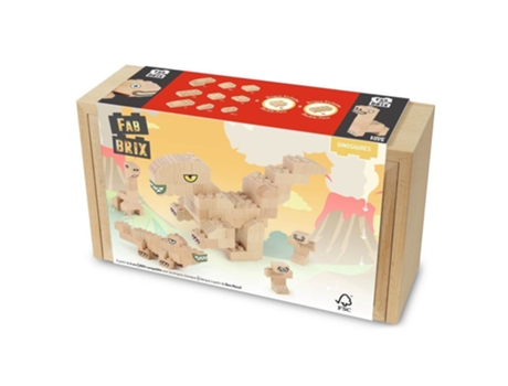 Puzzle FABBRIX (Madera - Beige - 27 x 15 x 8,5 cm)