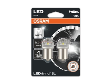 Kit 2 Bombillas Led R10W 12V1.2W Ledriving® Sl Blanco OSRAM