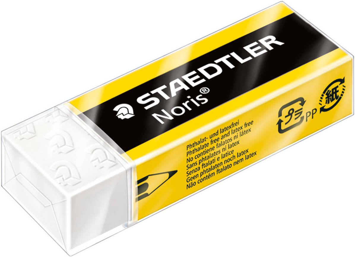 Goma STAEDTLER Noris (Blanco - 1 Unidade)