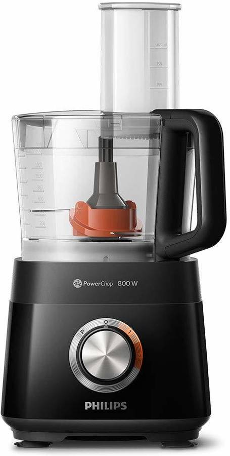 Robot de Cocina PHILIPS HR7510/10 (1.5 L - 800 W -  6 accesorios)