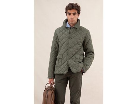 Chaqueta Alcocho para Hombre THROTTLEMAN Poliéster Verde (2XL)