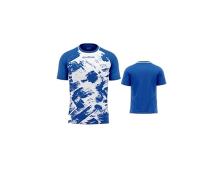 Camiseta de Niños para Fútbol GIVOVA Azul (2XS)