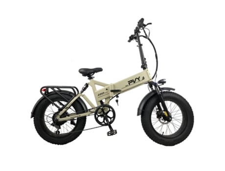 Bicicleta eléctrica PVY Z20 Plus 1000W Motor 50km/h Velocidad 16.5Ah Batería 80-120km Autonomía 150kg Carga -Khaki