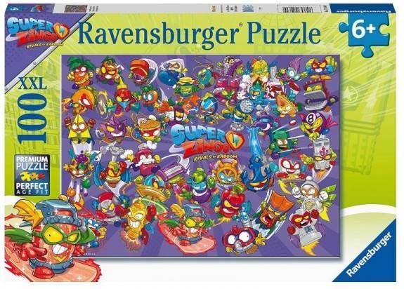 Puzzle RAVENSBURGUER Superzings Modelo 1 (Edad Mínima: 6 Anos - 100 Piezas)