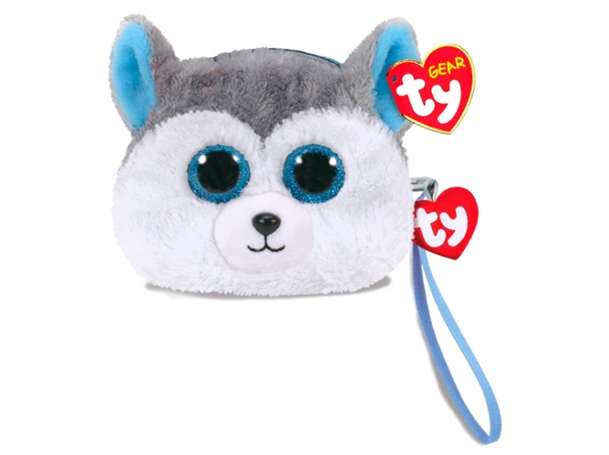 Peluche Monedero TY Beanie Boos Slush the Husky 10 cm