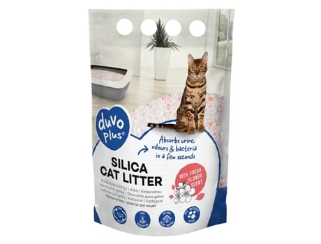 Arena Sílica de Flores para Gato DUVO+ (Cantidad: 5 L)