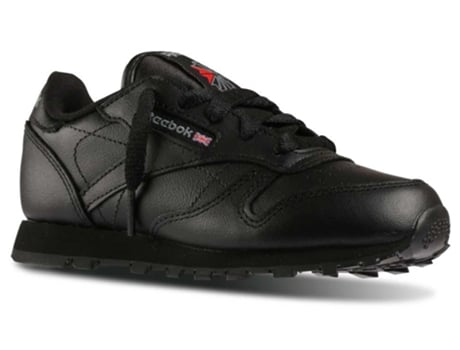 Zapatillas REEBOK Classic Leather Niños (31 - Negro)