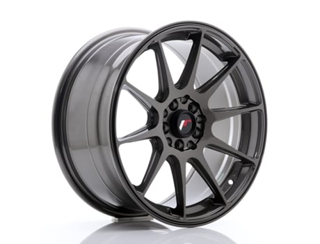 Llanta Japan Racing Jr11 17X8,25 Et 35 5X100 5X114,3 Cb 73,1 Gris