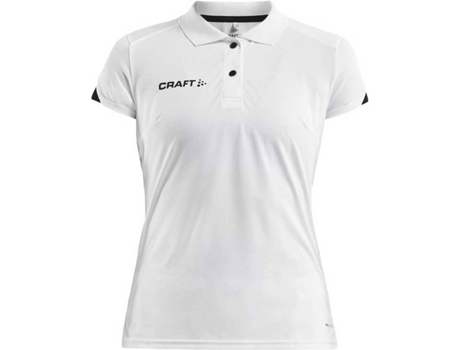 Polo de Mujer CRAFT Control Impact Tenis Blanco (M)