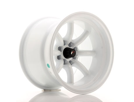 Llanta Japan Racing Jr19 15''X10,5 Et -32 4X100 4X114,3 Cb 73,1 Blanco