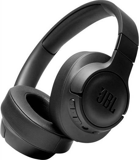 Auriculares Bluetooth JBL T710Bt (Over Ear - Micrófono - Negro)