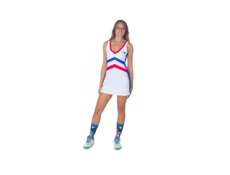 Vestido DYLOW2022 Blanco para Padel (Talla: M)