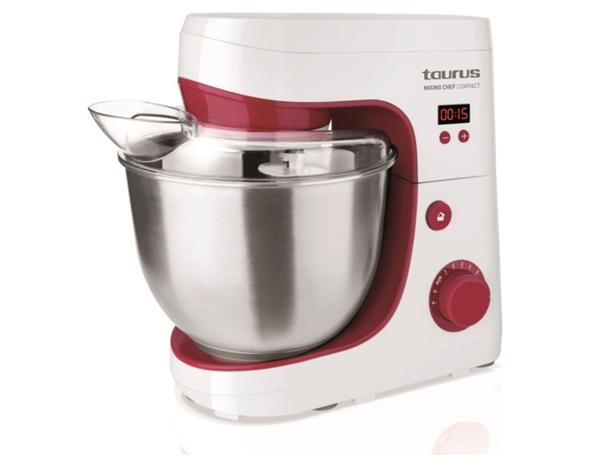 Robot de cocina TAURUS Mixing Chef Compact (4.2 L - 600 W - 3 accesorios)