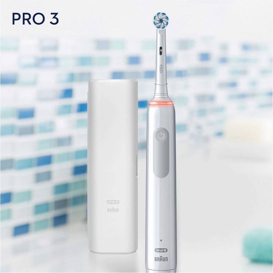 Cepillo de Dientes Eléctrico ORAL-B Pro 3 3500 Blanco