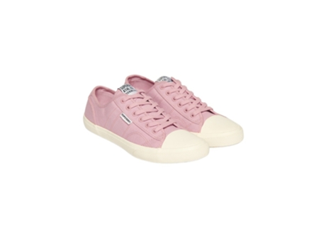 Zapatillas de Mujer SUPERDRY Veganas Low Classic Rosa (40)