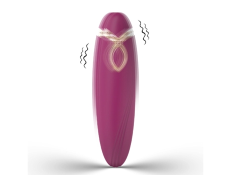 Vibrador de bala pequeña con 9 modos para mujer (púrpura) VEANXIN