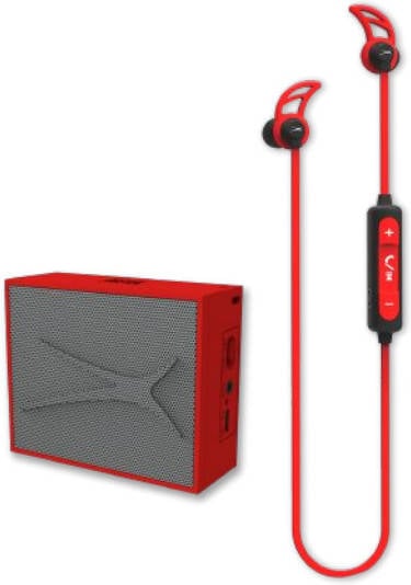 Altavoz Bluetooth ALTEC LANSING Bundleurban (Rojo - 2 W -  Autonomía: 3 h)